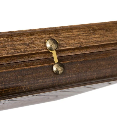 Нарды резные Орел с ручкой малые, Haleyan