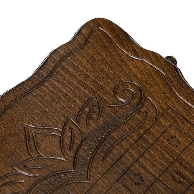 Нарды резные Орел с ручкой средние, Haleyan