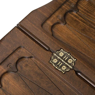 Нарды резные Собор с ручкой большие, Haleyan