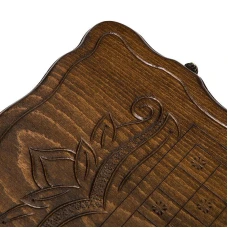 Нарды резные Тигр с ручкой средние, Haleyan