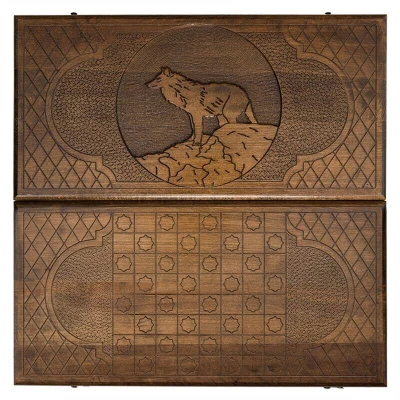 Нарды резные Волк-2, Ustyan