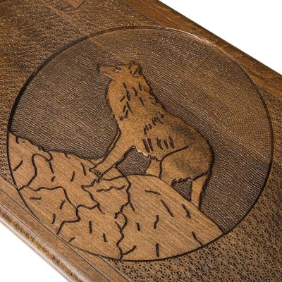 Нарды резные Волк-2, Ustyan