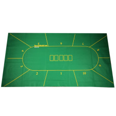 Сукно для покера с разметкой на 10 игроков (180х90х0,2см)