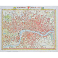 Пазл Карта Лондона 1831 год  (1000 элементов)