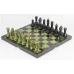 Шахматы камень змеевик доска 40х40 см