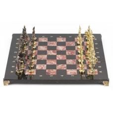 Шахматы Русские бронза креноид 40х40 см