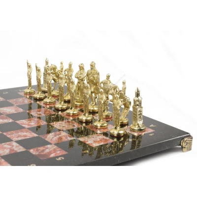Шахматы Русские бронза креноид 40х40 см