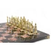 Шахматы Русские бронза креноид 40х40 см
