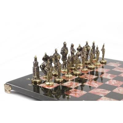 Шахматы Русские бронза креноид 40х40 см