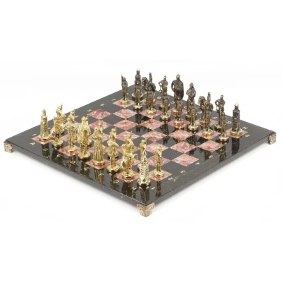 Шахматы Русские бронза креноид 40х40 см