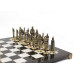 Шахматы Русские бронза мрамор 40х40 см