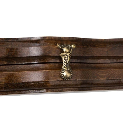 Нарды резные Бесконечность 2 с ручкой большие, Haleyan