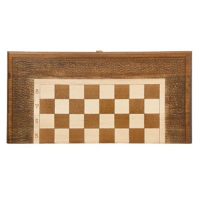 Шахматы + нарды резные 30, Haleyan