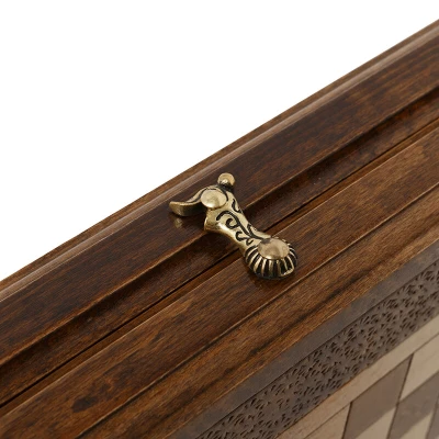 Шахматы + нарды резные 50, Haleyan