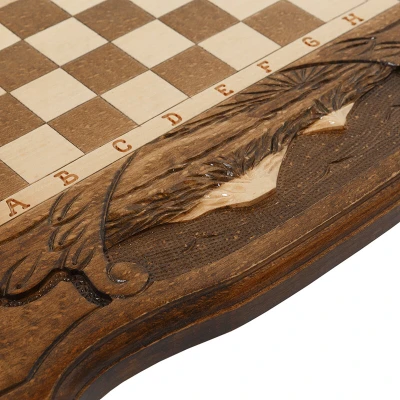 Шахматы + нарды резные c Араратом 40, Haleyan