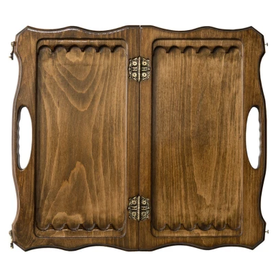 Шахматы + нарды резные c Араратом 40 с ручкой, Haleyan