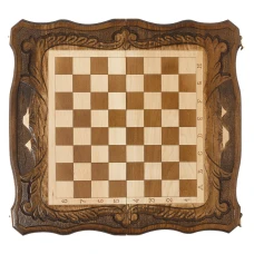 Шахматы + нарды резные c Араратом 50, Haleyan