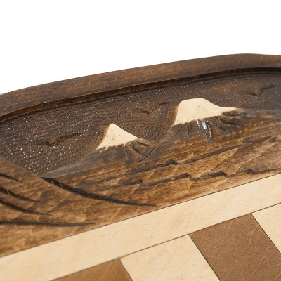 Шахматы + нарды резные c Араратом 50, Haleyan