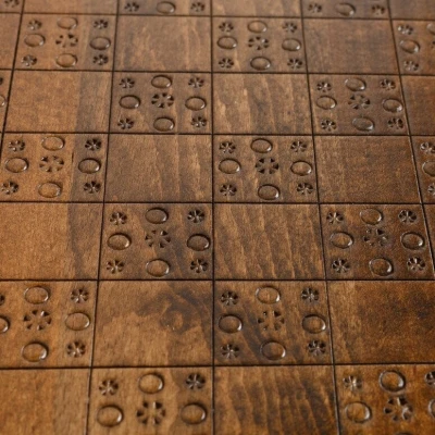 Нарды резные Арарат с ручкой, Haleyan