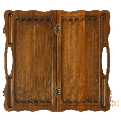 Нарды резные Бесконечность с ручкой, Haleyan