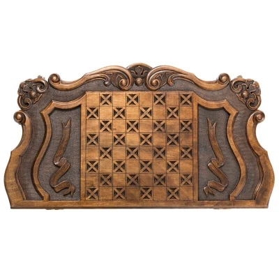 Нарды резные Битва со Львом, Haleyan