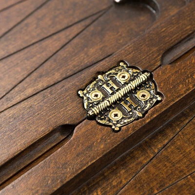 Нарды резные Лев с ручкой, Haleyan