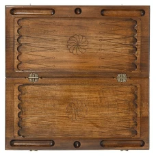 Нарды резные Шестигранный Узор, Haleyan