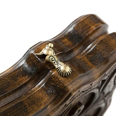 Шахматы + нарды резные Корона 40, Haleyan