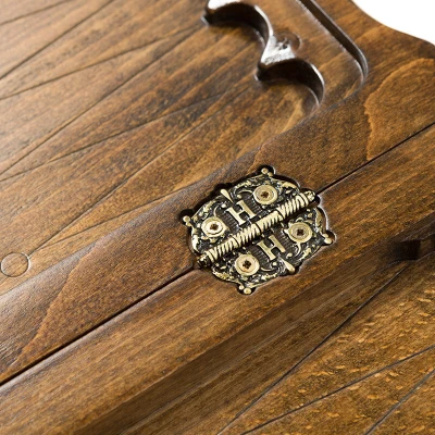 Шахматы + нарды резные Корона 50, Haleyan