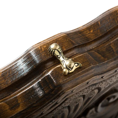 Шахматы + нарды резные Корона 60, Haleyan