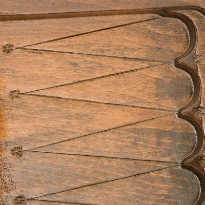 Шахматы + нарды резные с гранатами 40, Haleyan