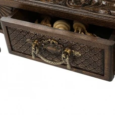 Шахматы резные в ларце Атлант, Haleyan