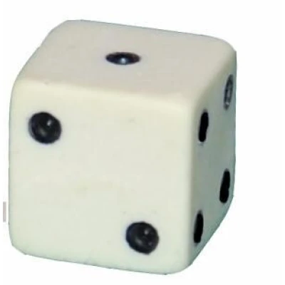 Кости игральные из слоновой кости 10 мм, 1 шт