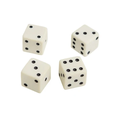 Кости игральные из слоновой кости 8 мм, 1 шт