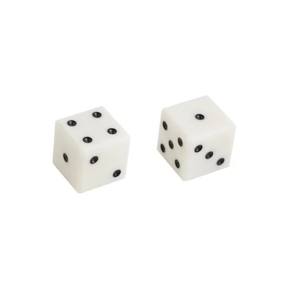 Кости игральные из слоновой кости 9 мм, 1 шт