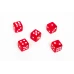 Кости игральные акриловые 15 мм, 1 шт