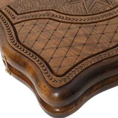 Нарды резные Лев с Добычей, Mirzoyan