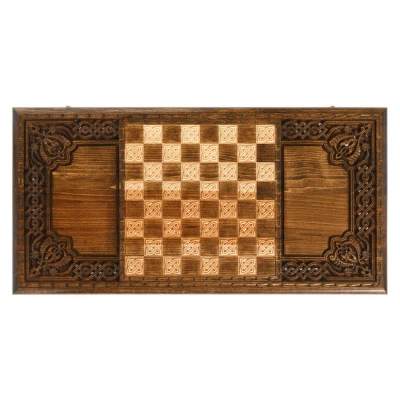 Нарды резные Восемь Дверей Рая, Mirzoyan