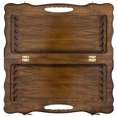 Нарды резные Арарат и Хорвирап с ручкой мини, Haleyan