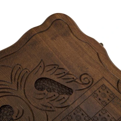 Нарды резные Охота, с ручкой, Haleyan