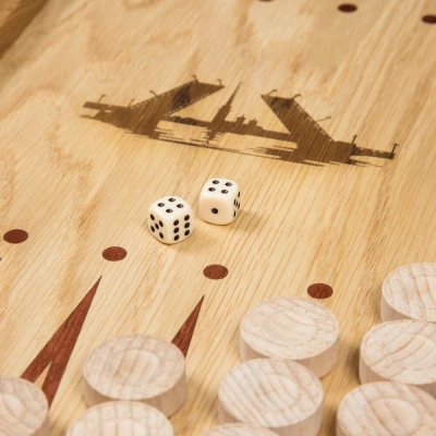 Нарды Герб Петербурга Светлые