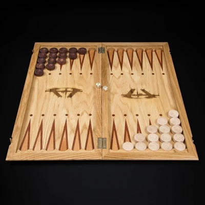 Нарды Герб Петербурга Светлые