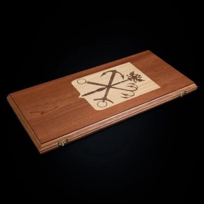 Нарды Герб Петербурга Темные