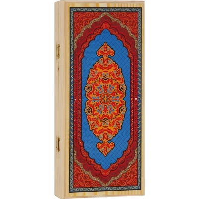 Нарды+Шашки Синий узор малые