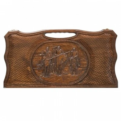 Нарды 3 богатыря, с ручкой, Haleyan