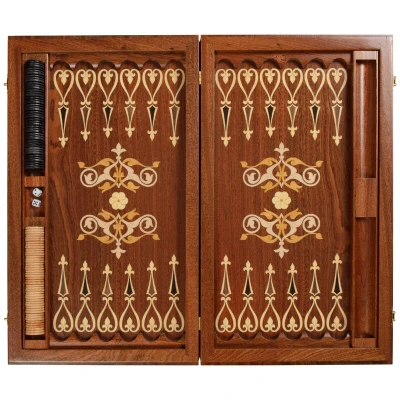 Нарды  Орнамент махагон