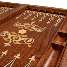 Нарды  Орнамент махагон