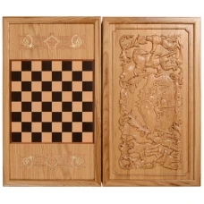 Нарды Соколиная Охота дуб