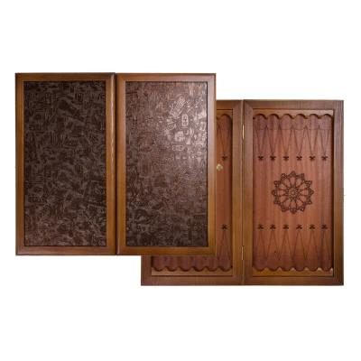 Нарды Кожаные Египет средние