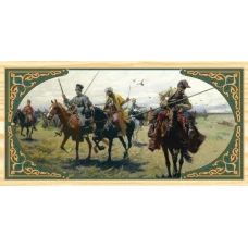 Нарды + Шашки Казаки большие 60 см